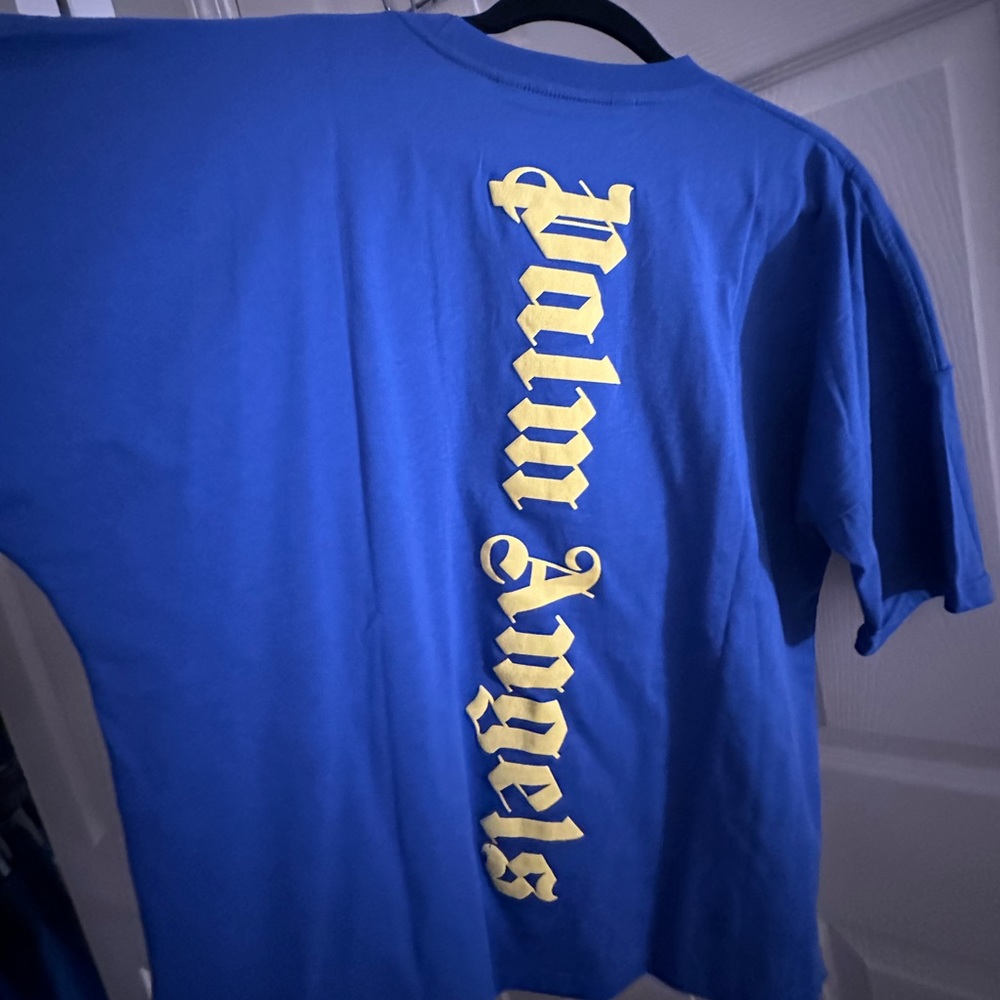 Palm Angels Blue/yellow Tee